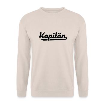 Kapitän - Unisex Pullover - Sand - Vorne - Alina (178cm) & Michal (187cm)