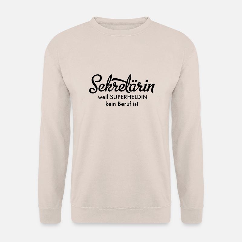 Sekretärin - Unisex Pullover - Sand