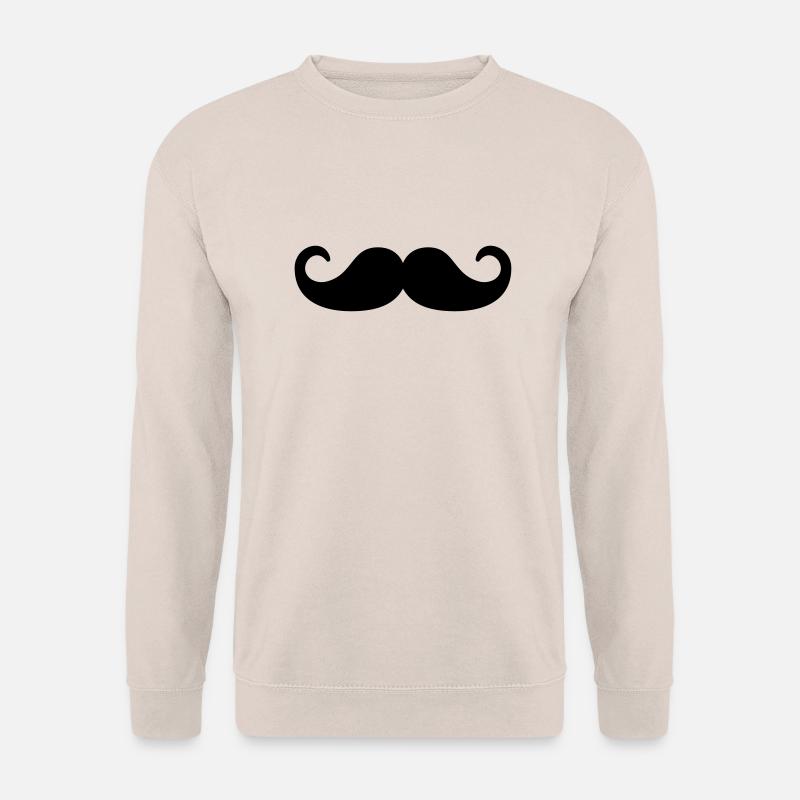 Moustache Beard - Unisex Sweatshirt - sand