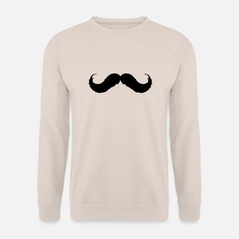 Mustache - Unisex Pullover - Sand