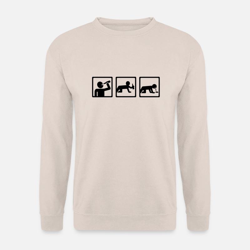 Alcohol - Unisex Sweatshirt - sand