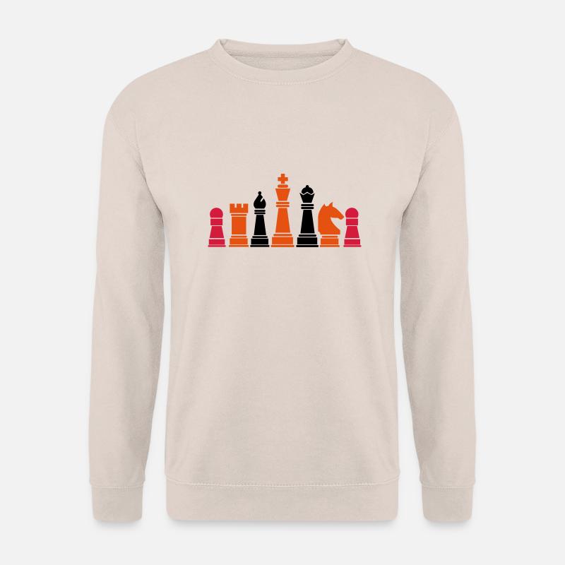 schachfiguren_2 - Unisex Pullover - Sand