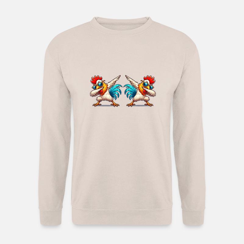 hahn dabbing 2 - Unisex Pullover - Sand