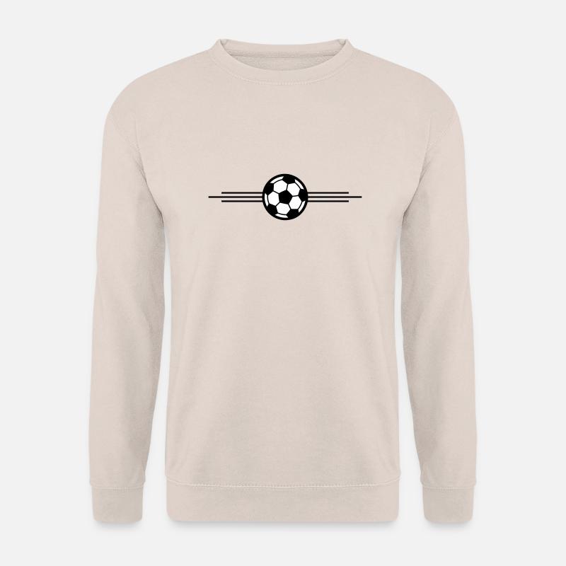 Fussball Ball Symbol - Unisex Pullover - Sand