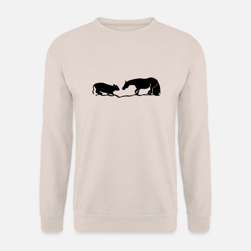 Cutting Horse - Unisex Pullover - Sand