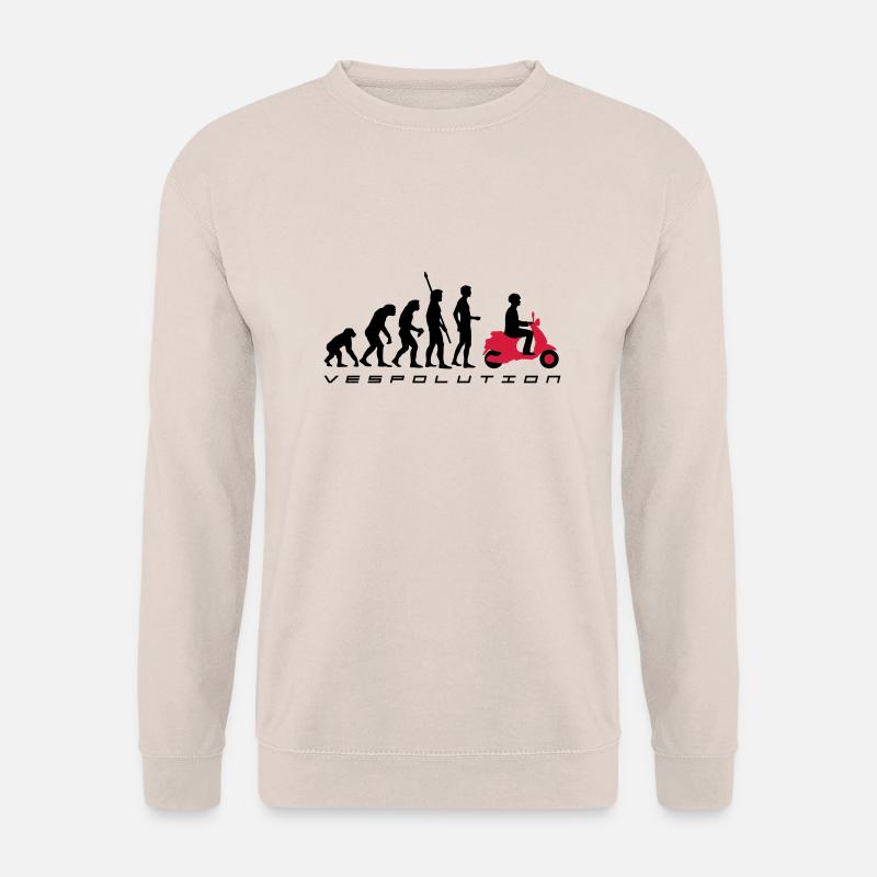 vespolution evolution__b_2c - Unisex Sweatshirt - sand