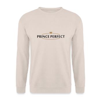 prince perfect (2c) - Unisex Pullover - Sand - Vorne - Alina (178cm) & Michal (187cm)