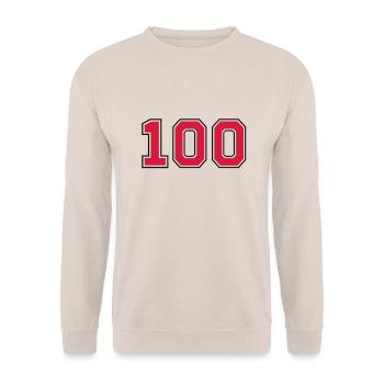100__f2 - Unisex Sweatshirt - sand - Front - Alina (178cm) & Michal (187cm)