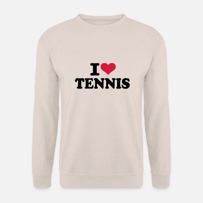 I love Tennis - Unisex Pullover - Sand