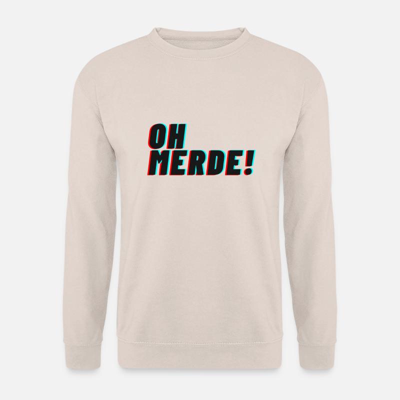 oh merde! - Unisex Pullover - Sand