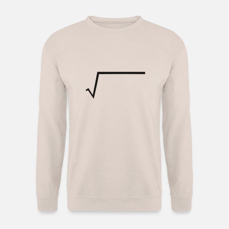 Wurzel - Mathe - Unisex Pullover - Sand