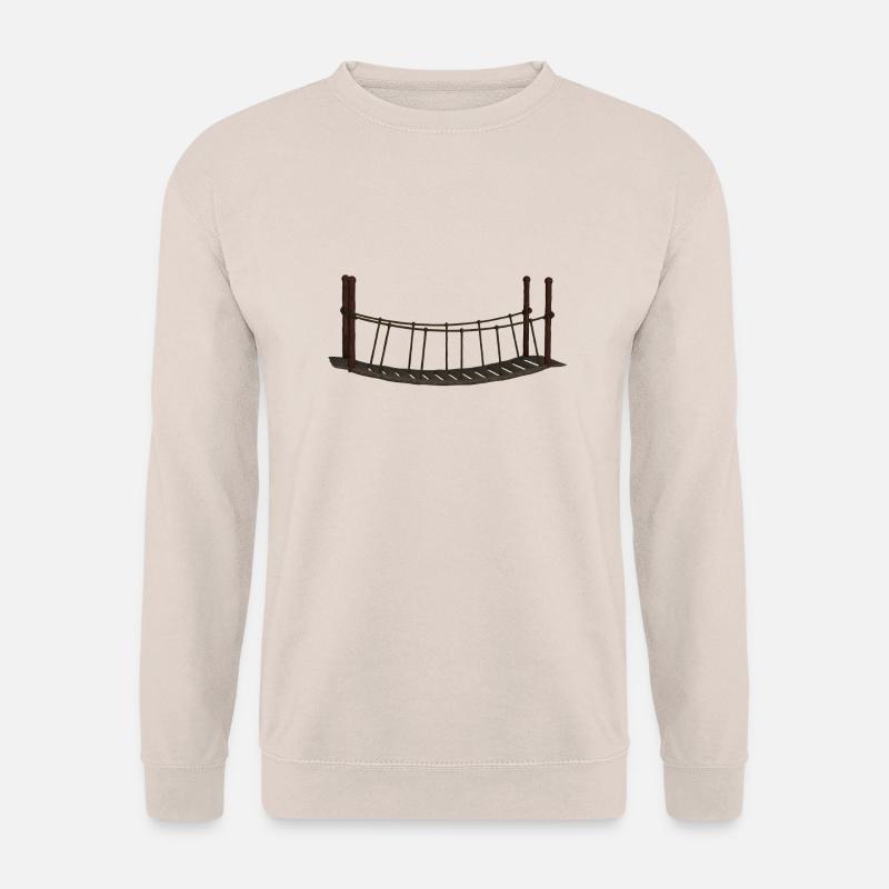 bridge bridge architecture architecture build7 - Unisex Sweatshirt - sand