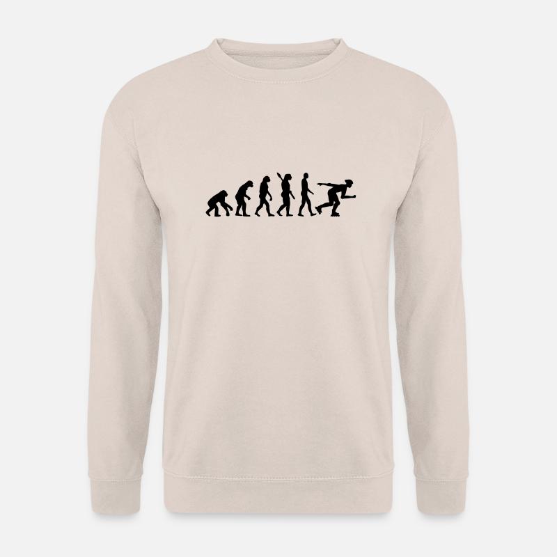 Évolution inline skating - Sweat-shirt Unisexe - sable