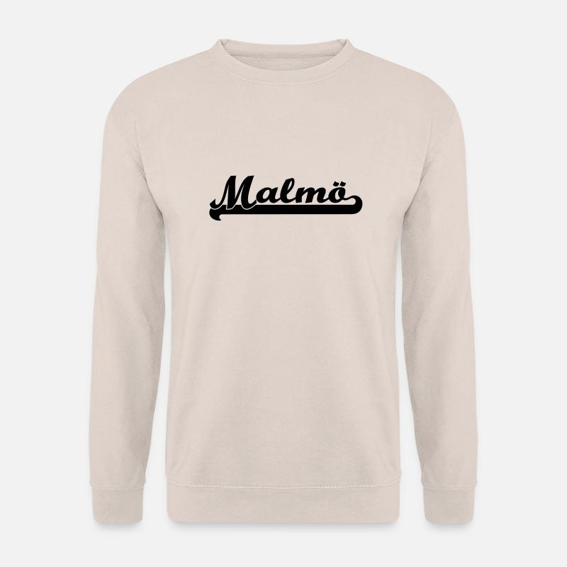 écrit malmoe - Sweat-shirt Unisexe - sable