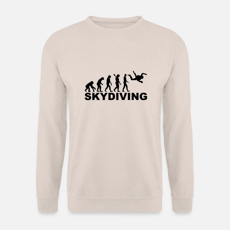 Evolution skydiving - Sweat-shirt Unisexe - sable