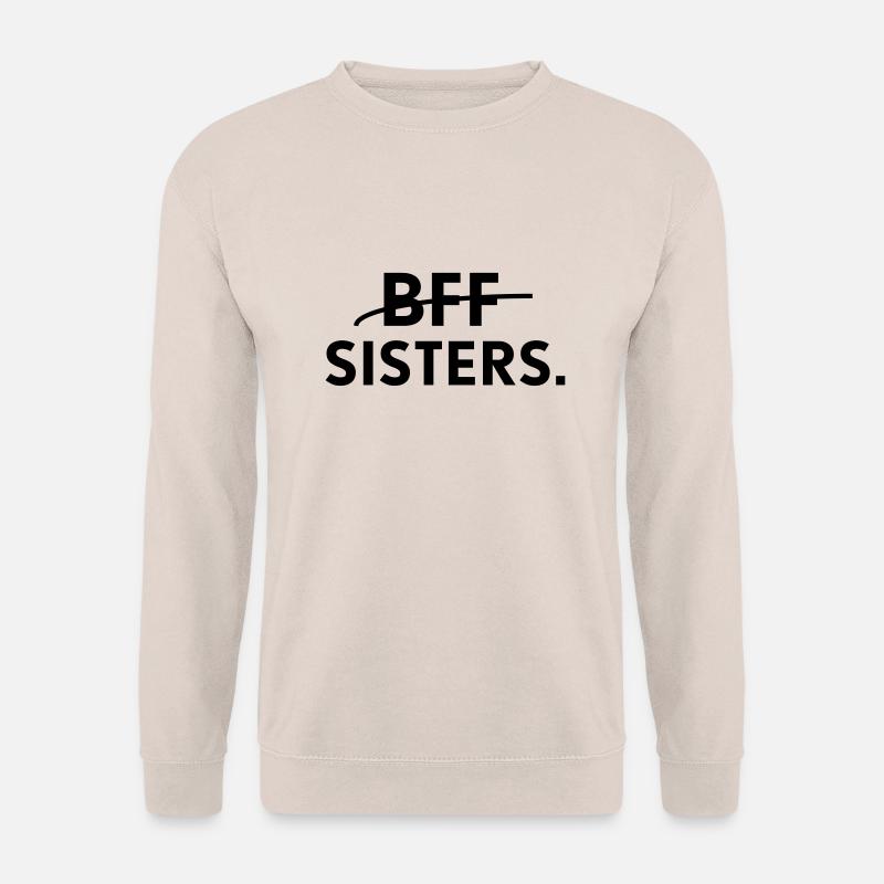 bff sisters - Unisex Pullover - Sand