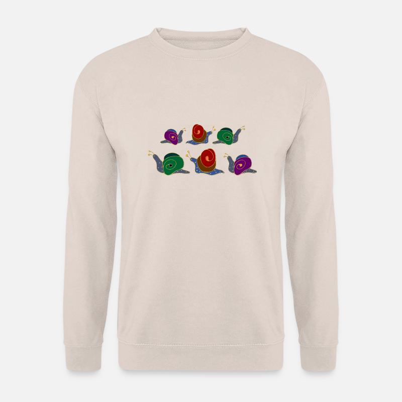 Schnecken - Unisex Pullover - Sand