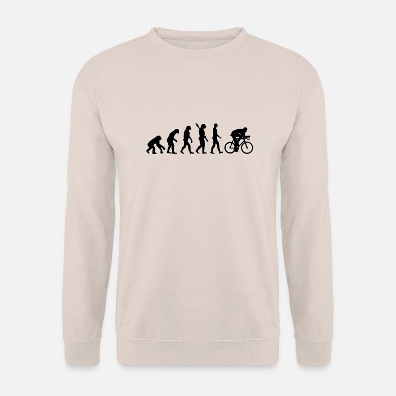 Evolution cycling - Unisex Sweatshirt - sand