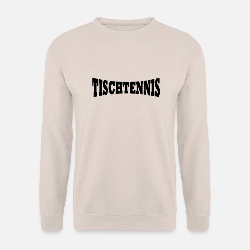 Table Tennis logo - Unisex Sweatshirt - sand