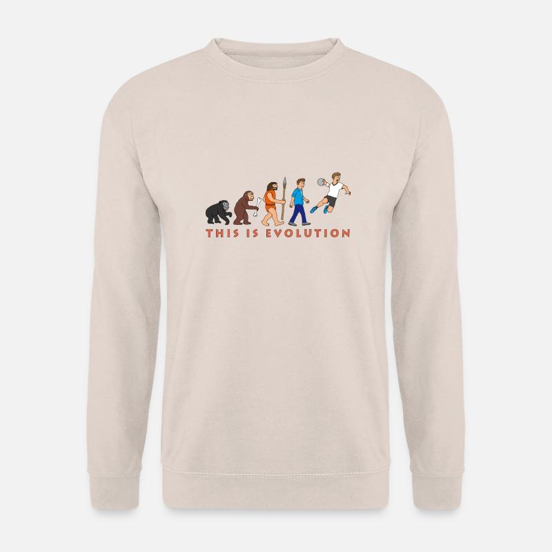 evolution_handball_comic_122012_c - Unisex Sweatshirt - sand