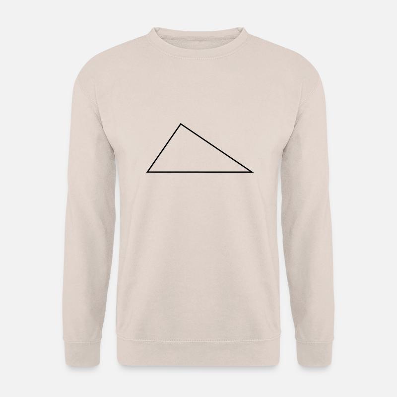 Right Triangle / / frame / / triangles - Unisex Sweatshirt - sand