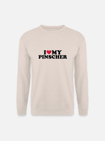 Pinscher - Unisex Pullover - Sand