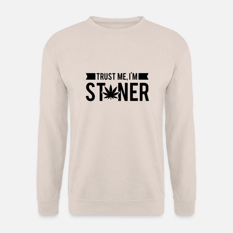 trust_me_im_stoner__1_f1 - Unisex Pullover - Sand