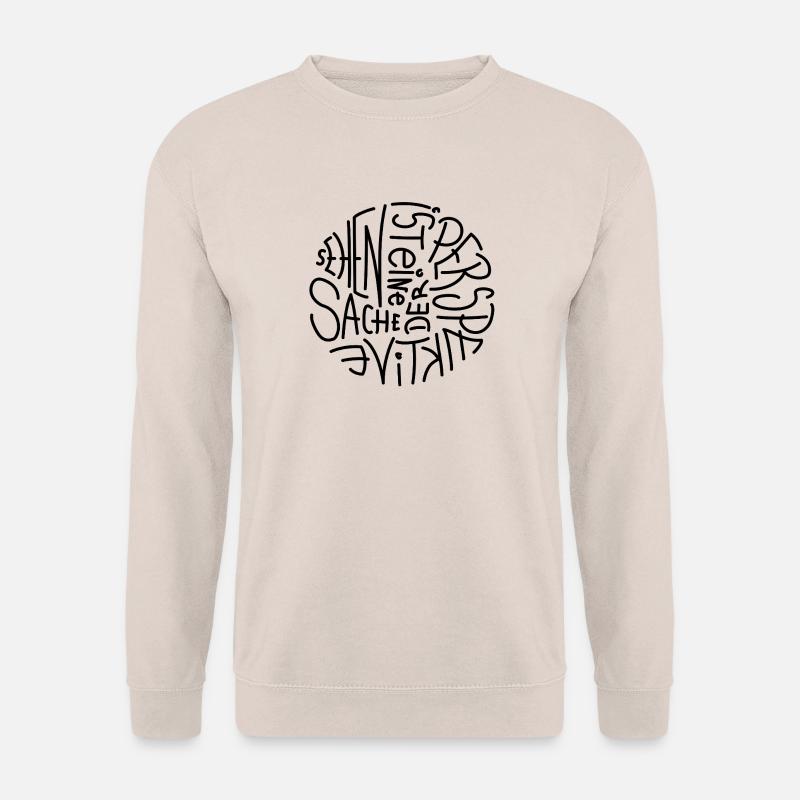 Seeing is a matter of perspective - Unisex Sweatshirt - sand