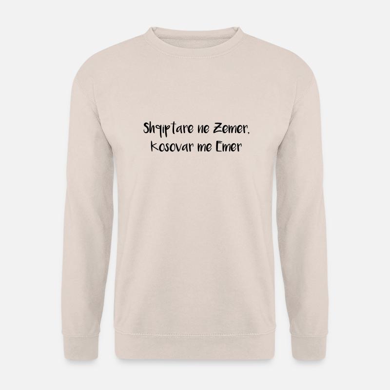 shqiptar_ne_zemer - Unisex Pullover - Sand
