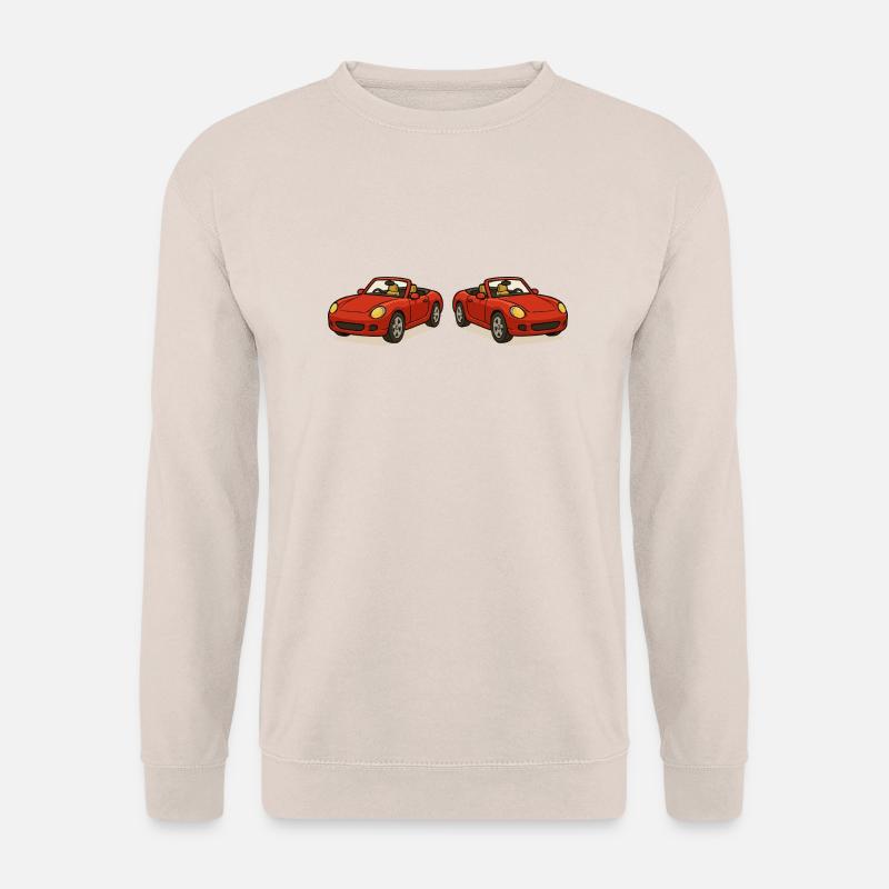auto cabrio 2 - Unisex Pullover - Sand