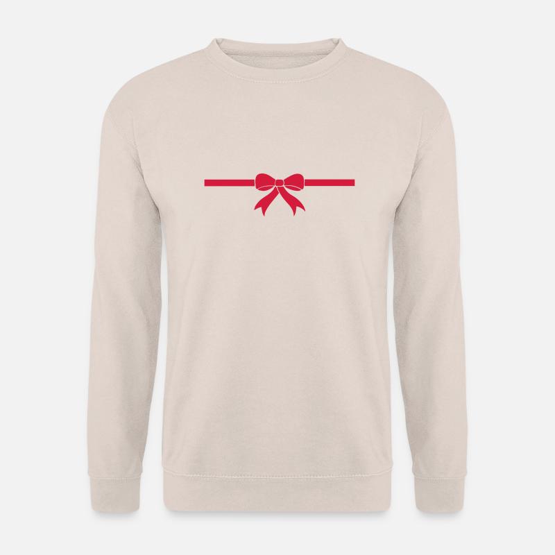 Geschenk Schleife - Unisex Pullover - Sand