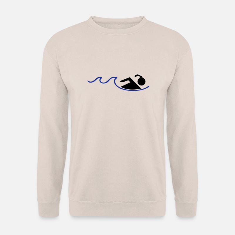 schwimmerin - Unisex Pullover - Sand