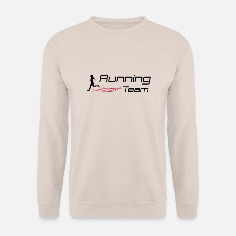 running team - Unisex Pullover - Sand