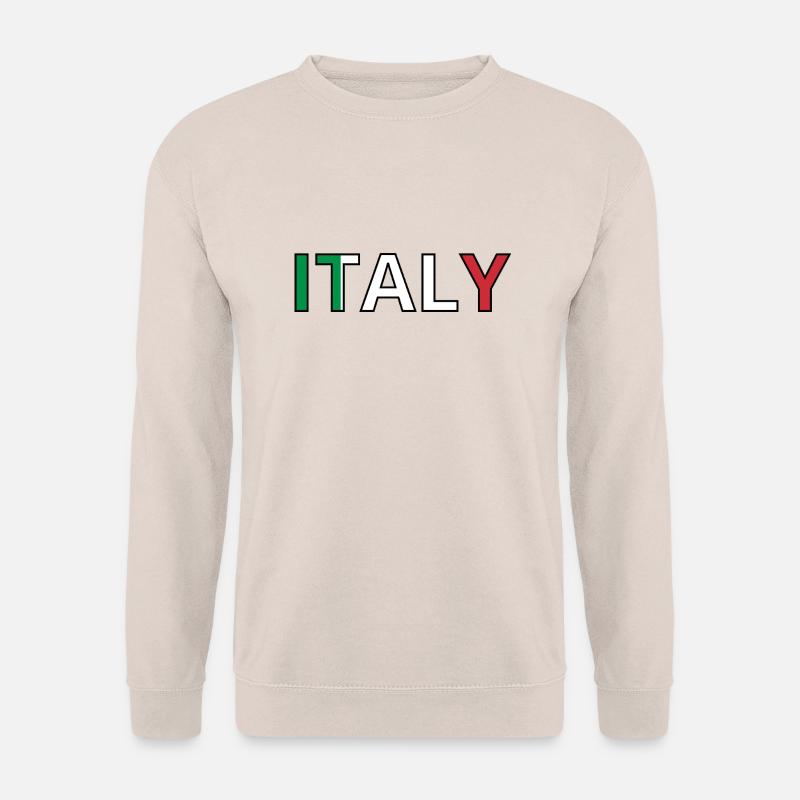 Italien Flagge - Unisex Pullover - Sand