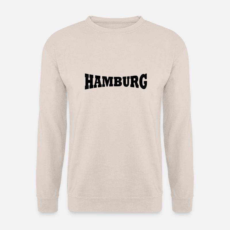 Hamburg Schriftzug - Unisex Pullover - Sand
