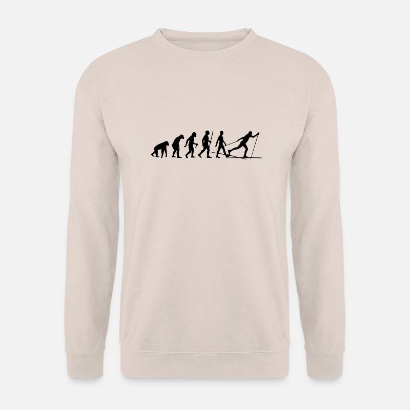 Evolution Langlaufen - Unisex Pullover - Sand
