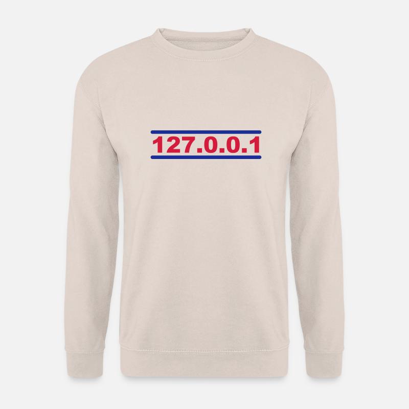 127.0.0.1 - Unisex Pullover - Sand