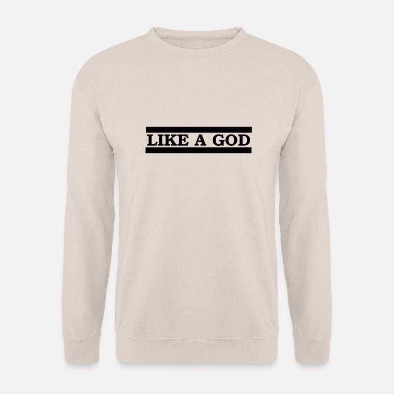 like a god - Unisex Pullover - Sand
