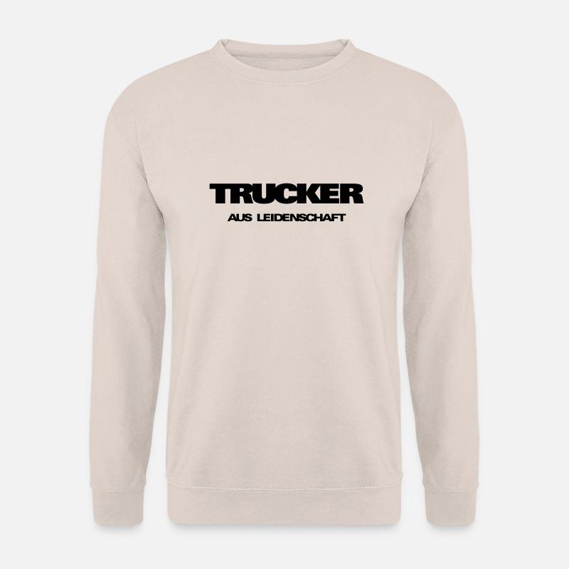 Schriftzug Trucker - Unisex Pullover - Sand