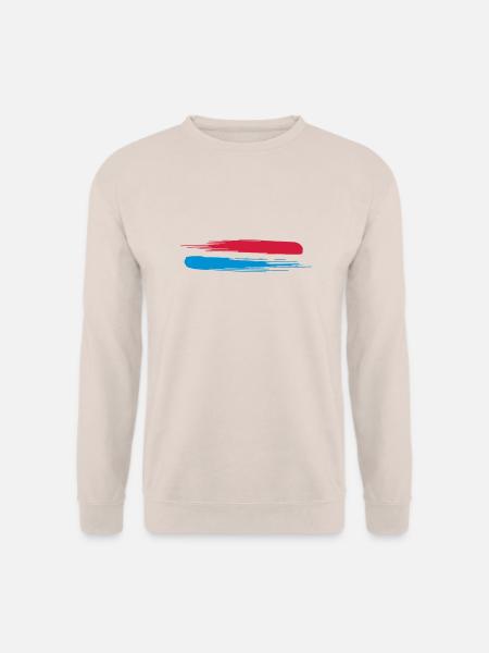Striche Horizontal - Unisex Pullover - Sand