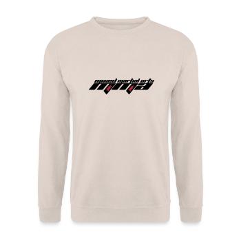 Mixed Martial Arts Logo - Unisex Pullover - Sand - Vorne - Alina (178cm) & Michal (187cm)