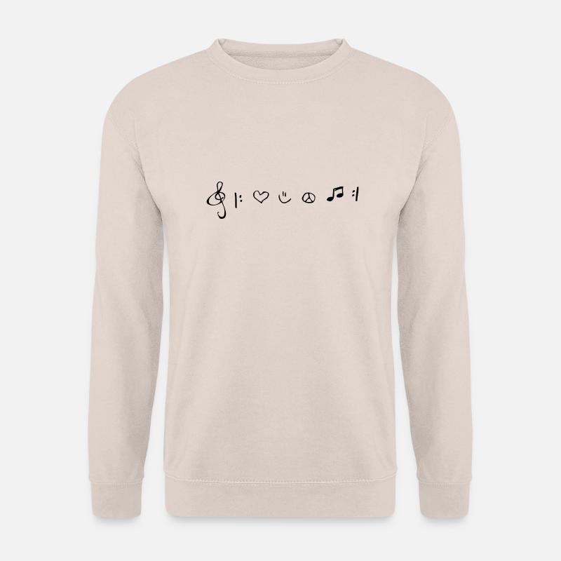 Musik - mein Leben - Unisex Pullover - Sand