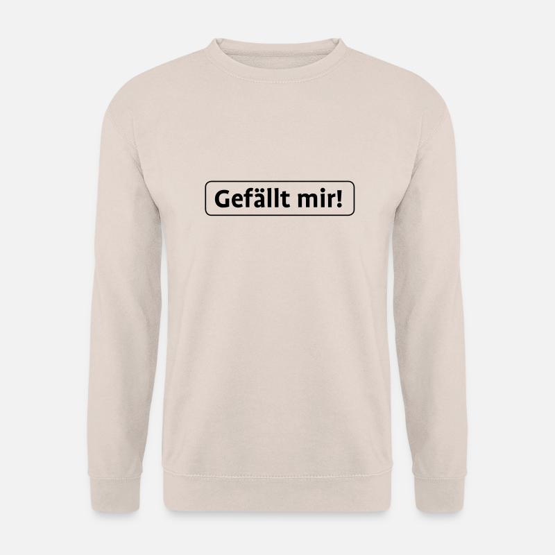 Gefällt mir - Unisex Pullover - Sand