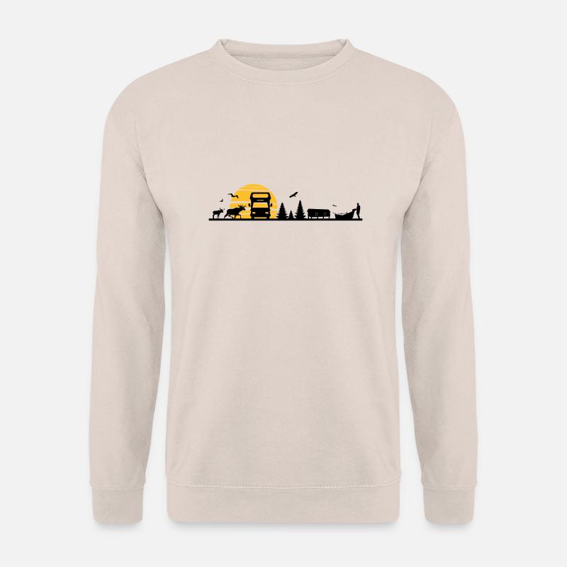 Landschaft - Schweden, Norwegen - Unisex Pullover - Sand