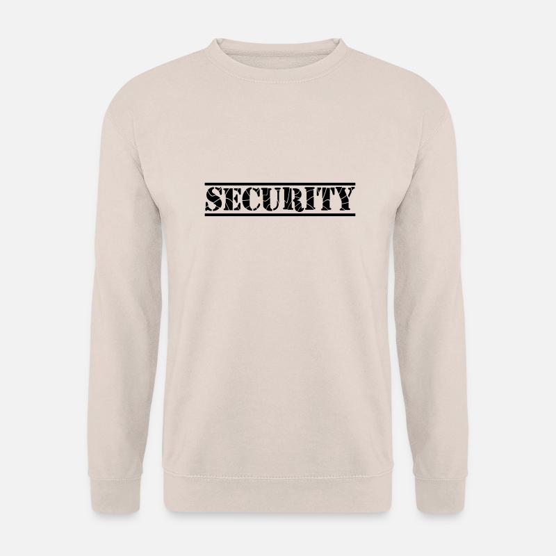 Security Lines Design - Unisex Sweatshirt - sand