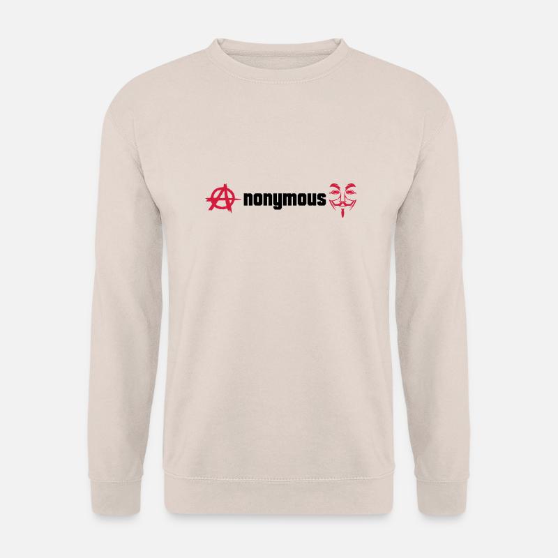Anonymous - Unisex Pullover - Sand