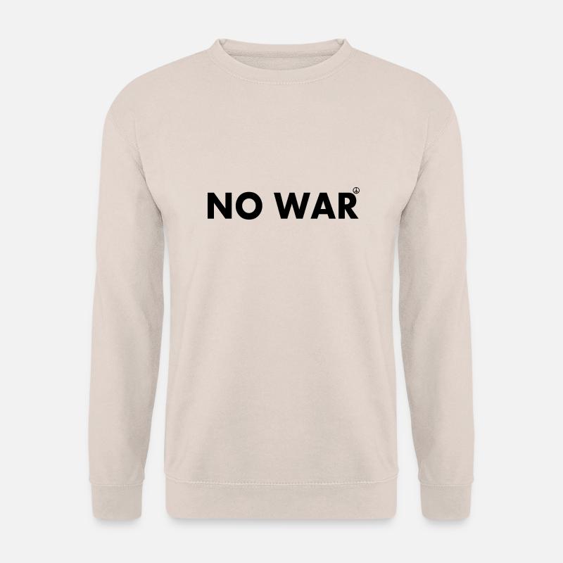 No war - Unisex Pullover - Sand