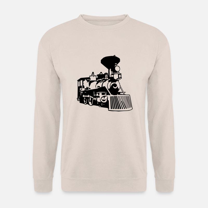 Dampflokomotive - Unisex Pullover - Sand