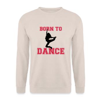 Born to dance - Sweat-shirt Unisexe - sable - Devant - Alina (178cm) & Michal (187cm)