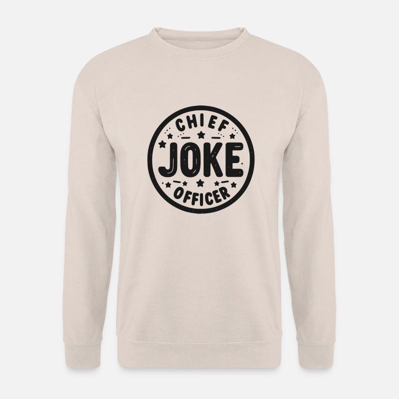 Leitender Witzbold - Unisex Pullover - Sand
